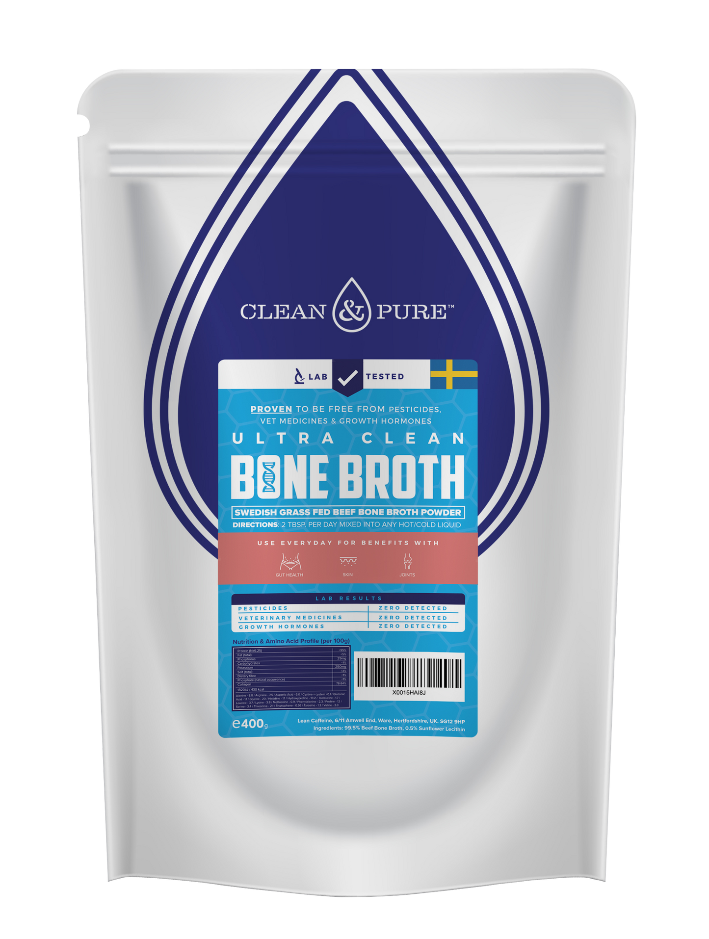 High Caffeine 908g + Bone Broth Bundle