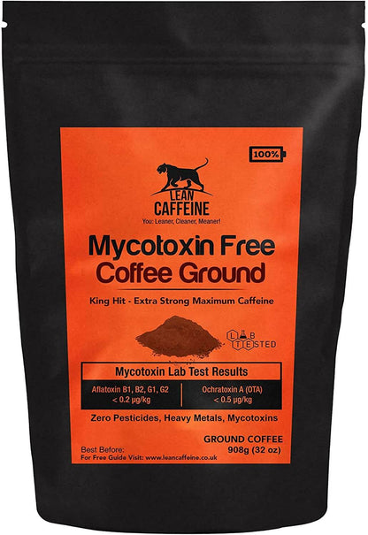 Lean Caffeine High Caffeine Ground Coffee