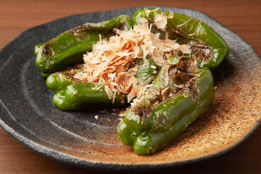 Bell Pepper and Bonito Flakes