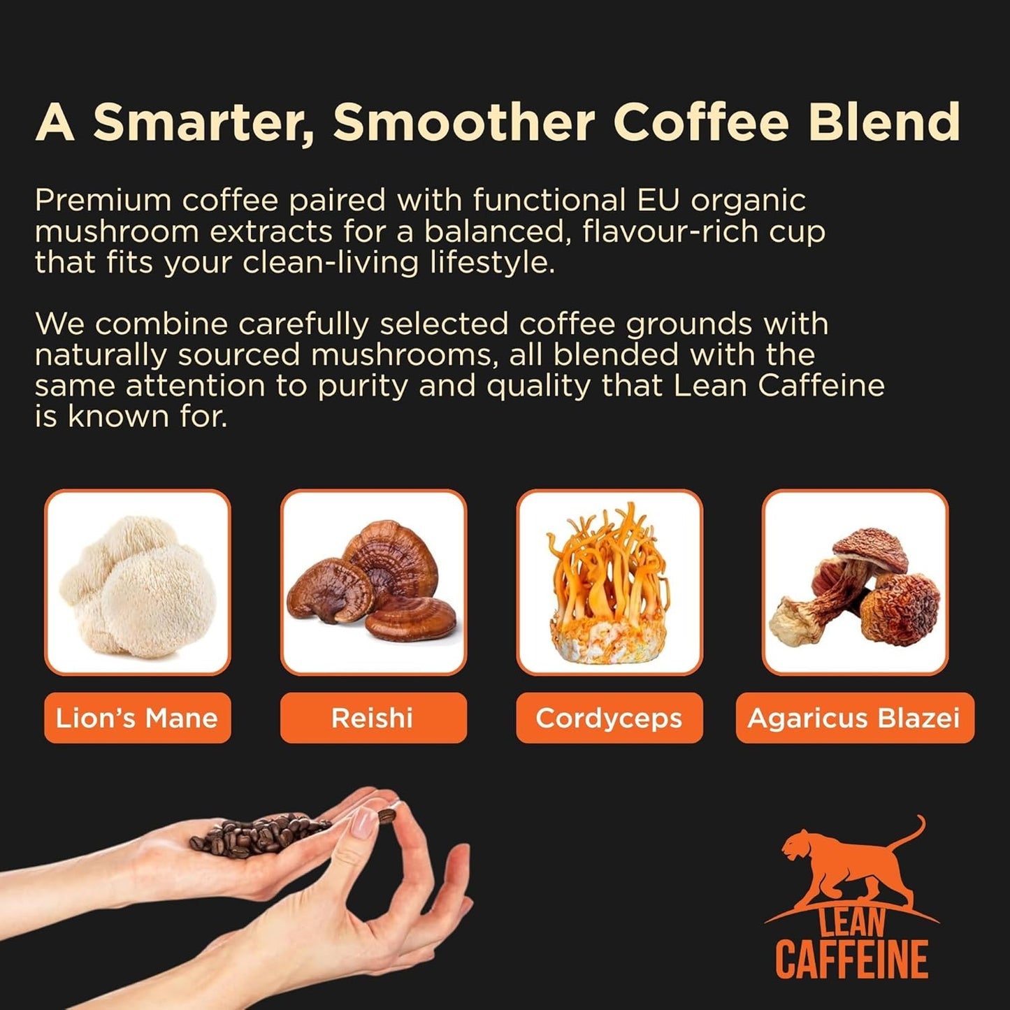 EU Organic Mushroom Extract Coffee