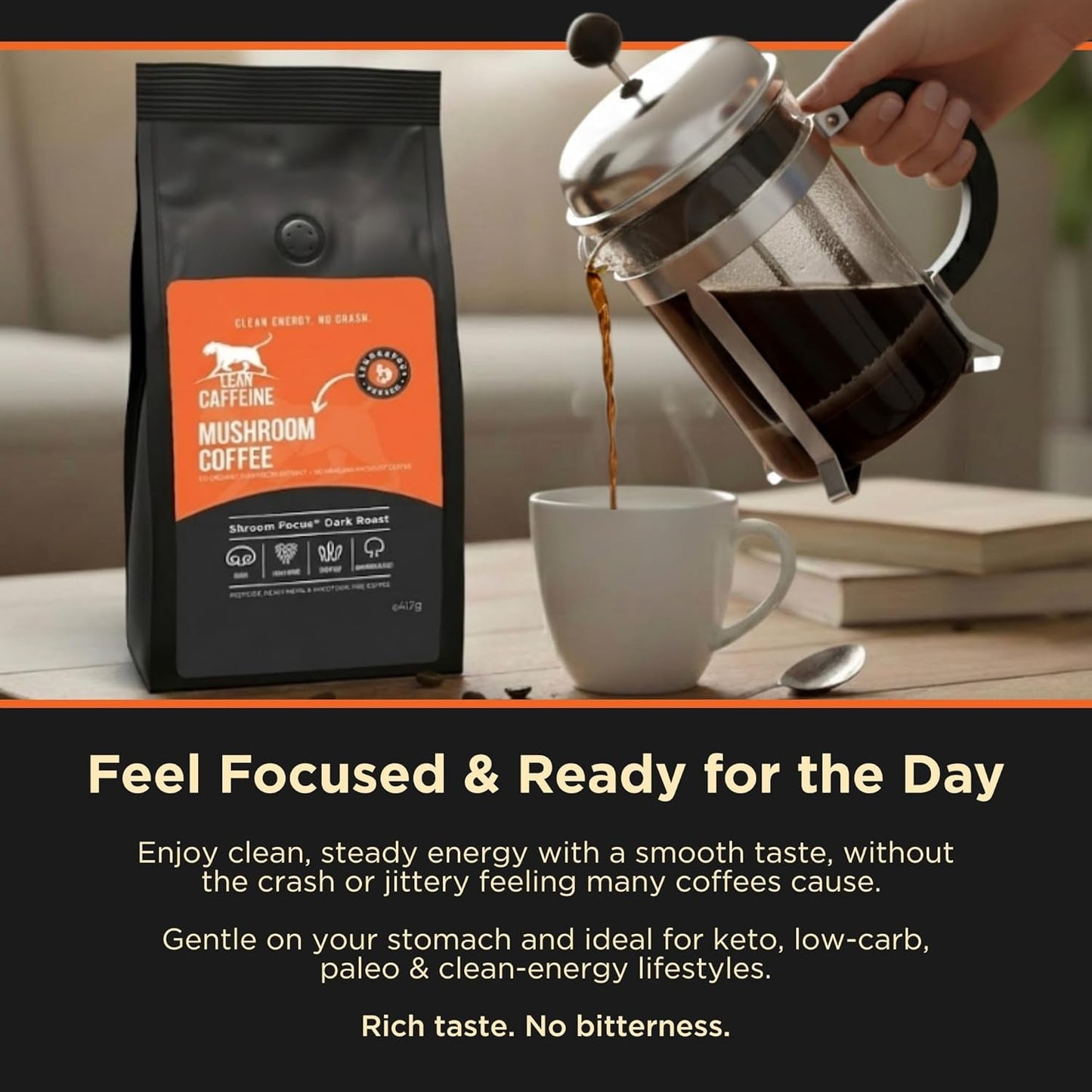 EU Organic Mushroom Extract Coffee