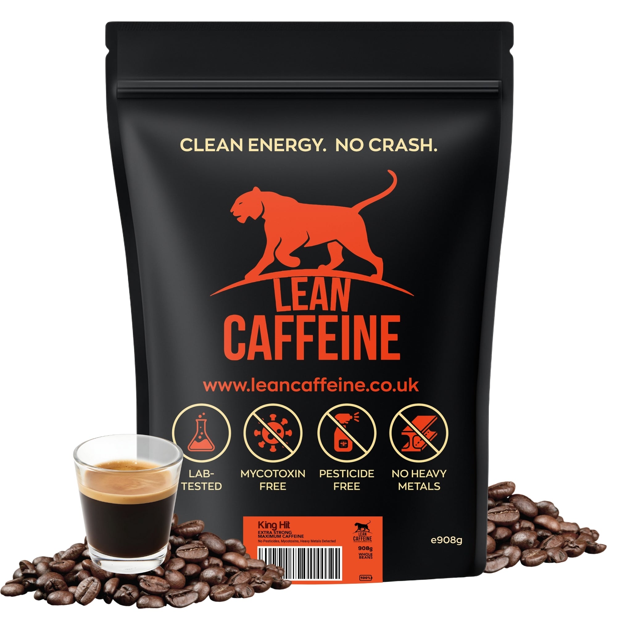 Lean Caffeine High Caffeine Coffee Beans – Lean Caffeine Store
