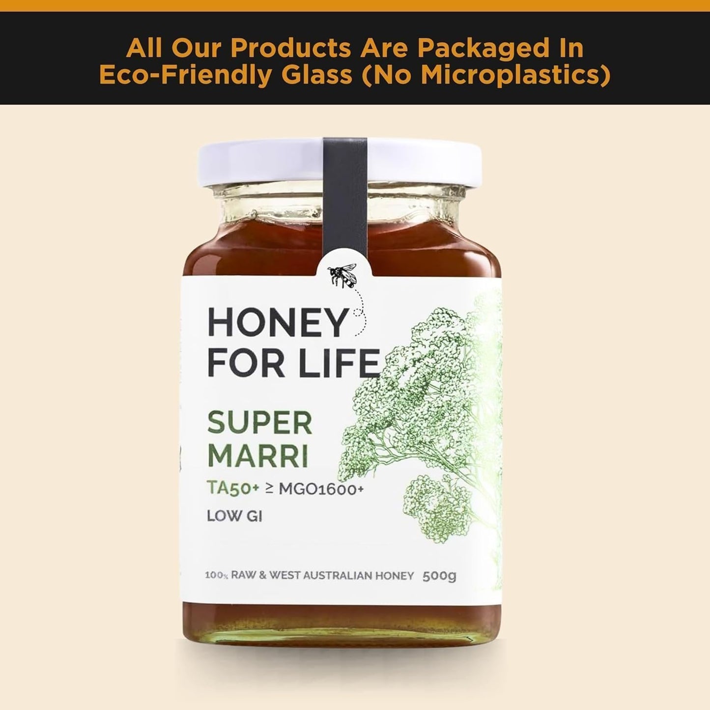 HONEY FOR LIFE Super Marri TA50+ MGO 1600+ Honey