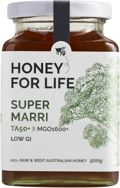 HONEY FOR LIFE Super Marri TA50+ MGO 1600+ Honey