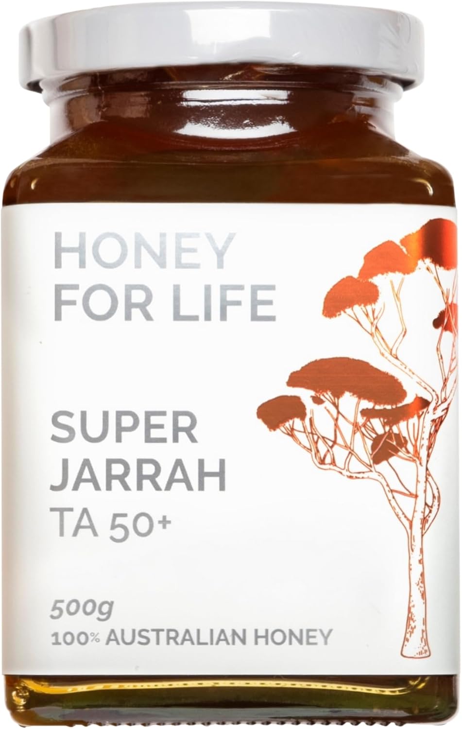Honey For Life Super Jarrah TA50+ / MGO 1600+ Raw Australian Honey – Stronger Than Manuka Honey
