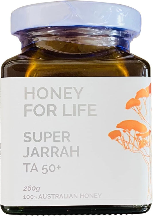 Honey For Life Super Jarrah TA50+ / MGO 1600+ Raw Australian Honey – Stronger Than Manuka Honey