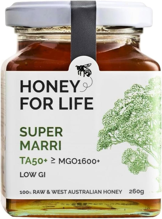 HONEY FOR LIFE Super Marri TA50+ MGO 1600+ Honey