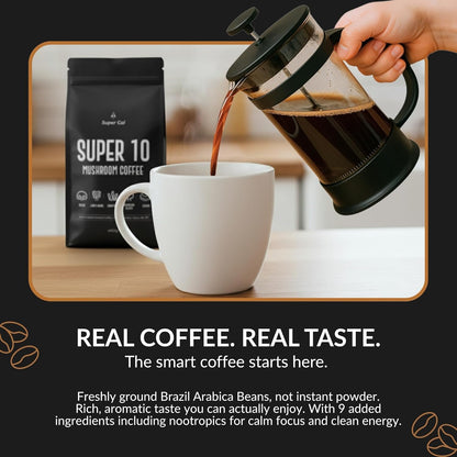 Super Cal Mushroom Coffee Ground with Lion’s Mane – 600g