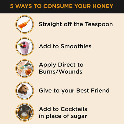 HONEY FOR LIFE Australian Monofloral Manuka Honey MGO 400+