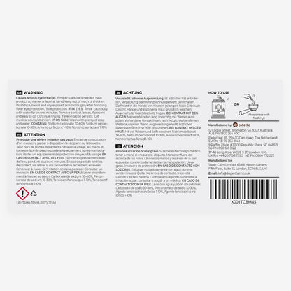 Sage Cleaning Tablets 2x8 (16) | By Cafetto: who make Sage Coffee Machine Cleaning Tablets and Cino Cleano Espresso Machine Cleaner | by Super Cal