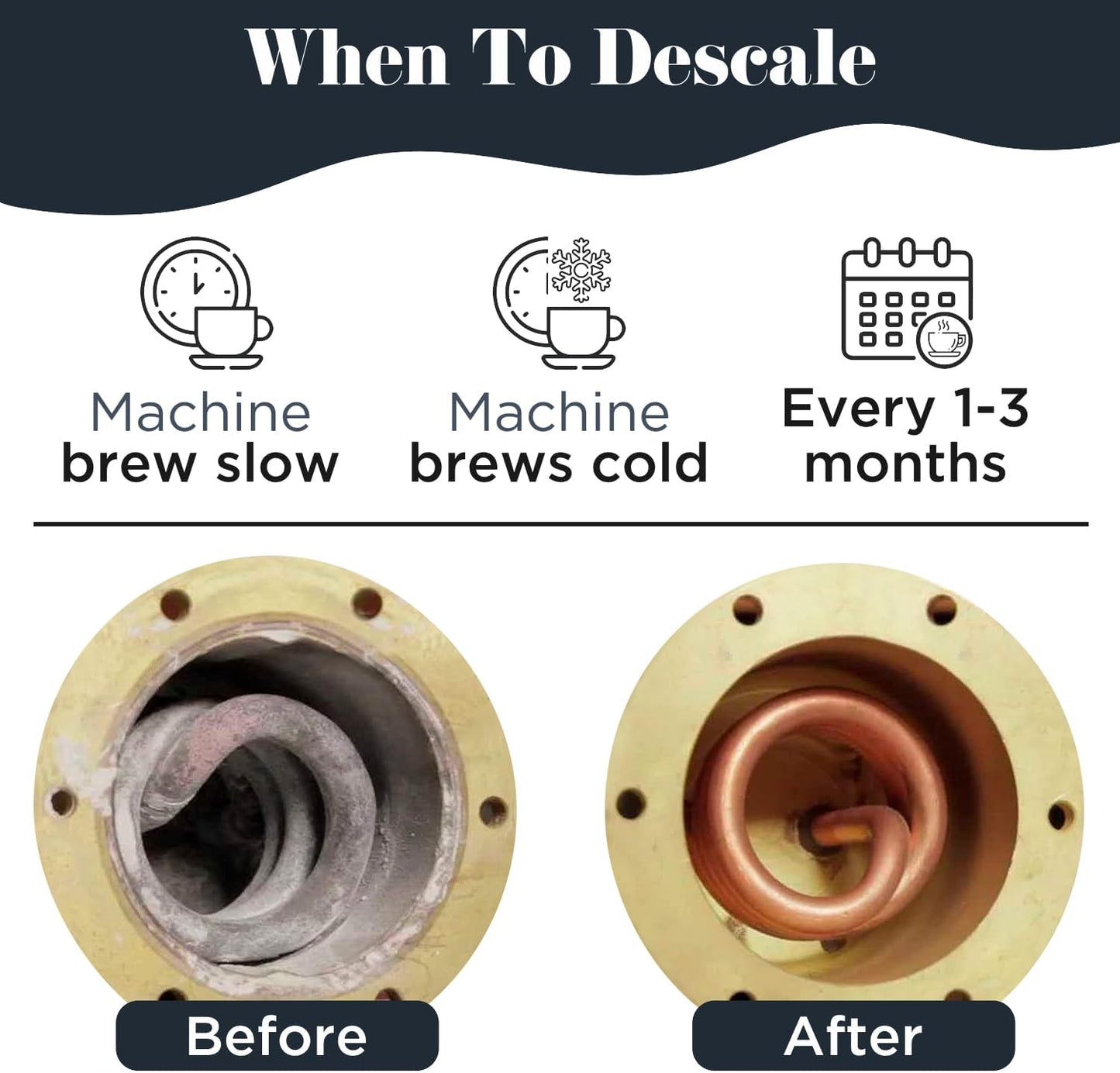 Super Cal Descaler - 4x25g Sachets (12mth Supply) by Cafetto who make Sage Descaler for Coffee Machines & Kettles | Made in Australia - a Super Premium coffee machine descaler