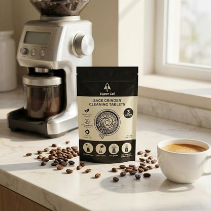 Super Cal Coffee Grinder Cleaning Tablets – 3 x 45g Sachets