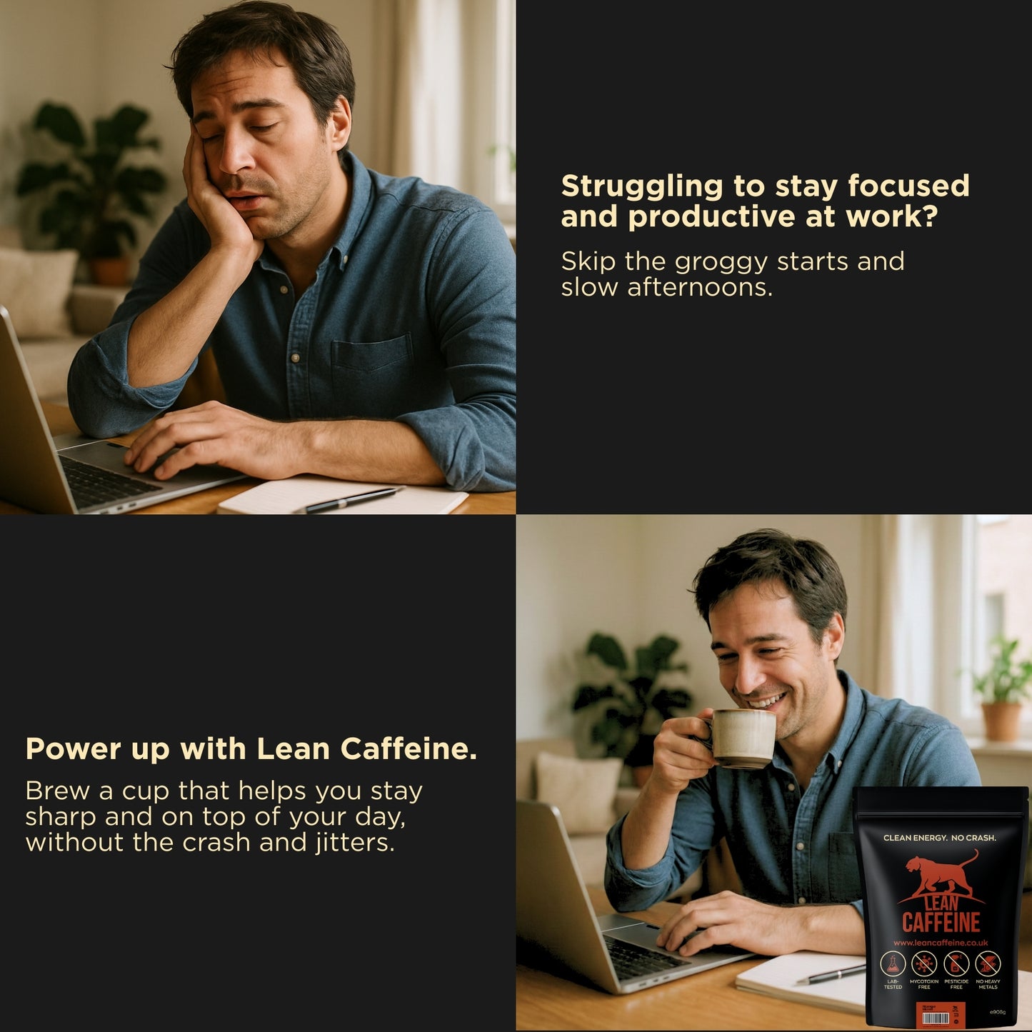 Lean Caffeine High Caffeine Coffee Beans