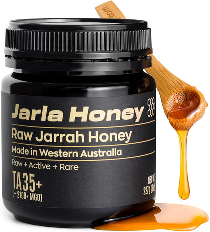 Jarla Honey Australian Jarrah Honey TA35+ | Raw Cold Pressed Unfiltered Honey | Stronger than Manuka Honey | Western Australia