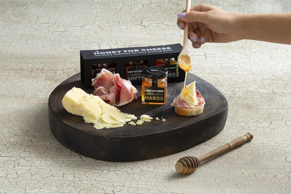 Honey for Life Raw Honey Gift Set – 3 Mini Honey Jars for Cheese Pairing | Jarrah, Marri & Southern Yate Honey | 100% Raw Western Australian Honey