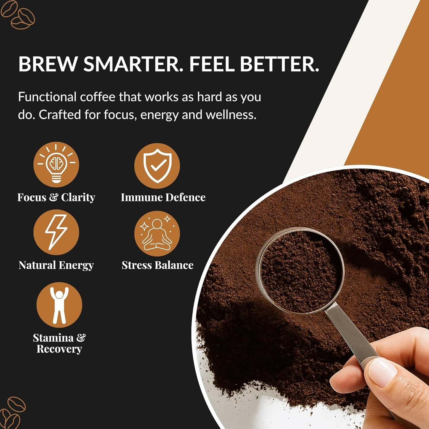Super Cal Mushroom Coffee Ground with Lion’s Mane – 600g