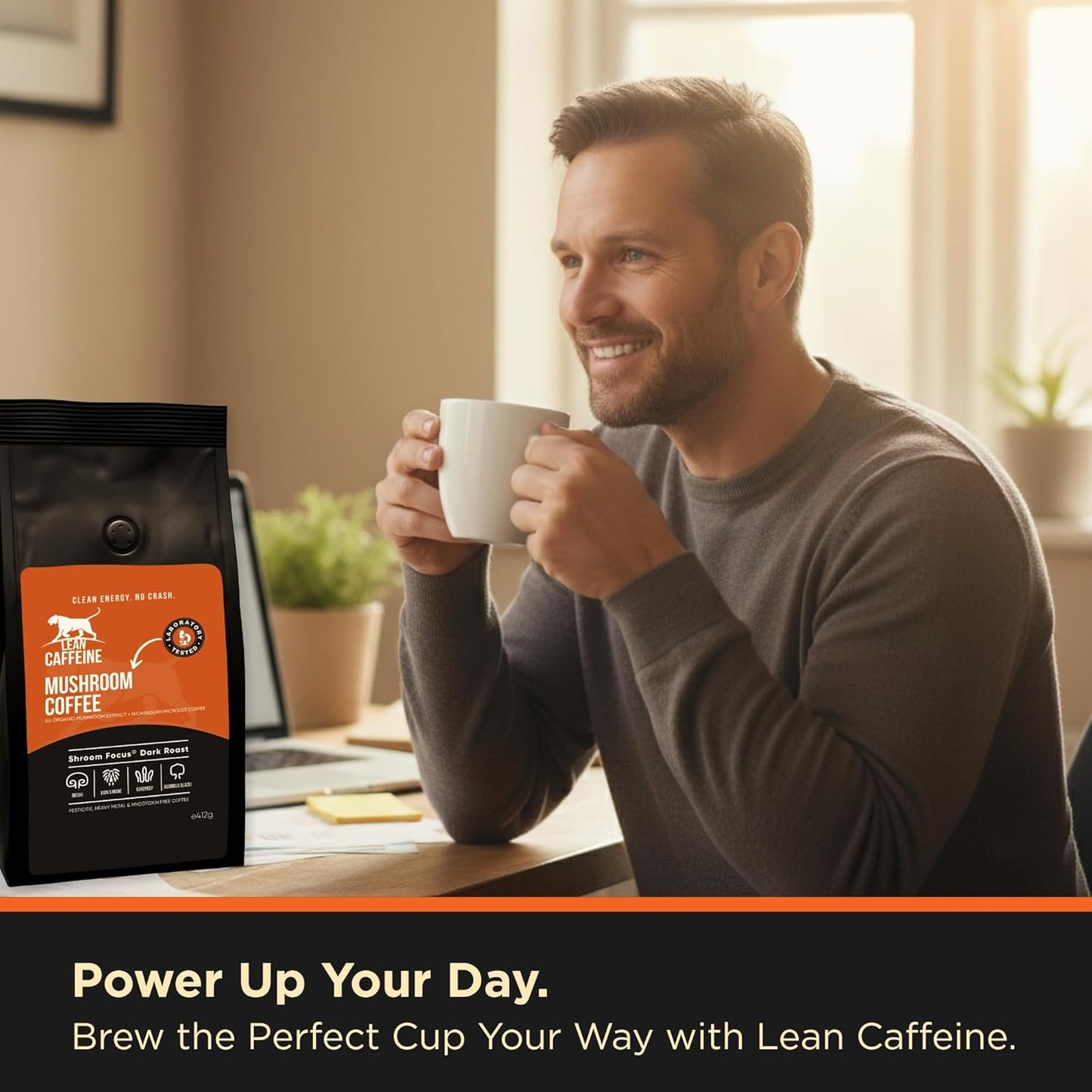 EU Organic Mushroom Extract Coffee