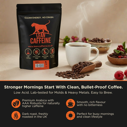 Lean Caffeine High Caffeine Coffee Beans