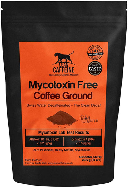 Lean Caffeine Bulletproof Decaf Ground Coffee