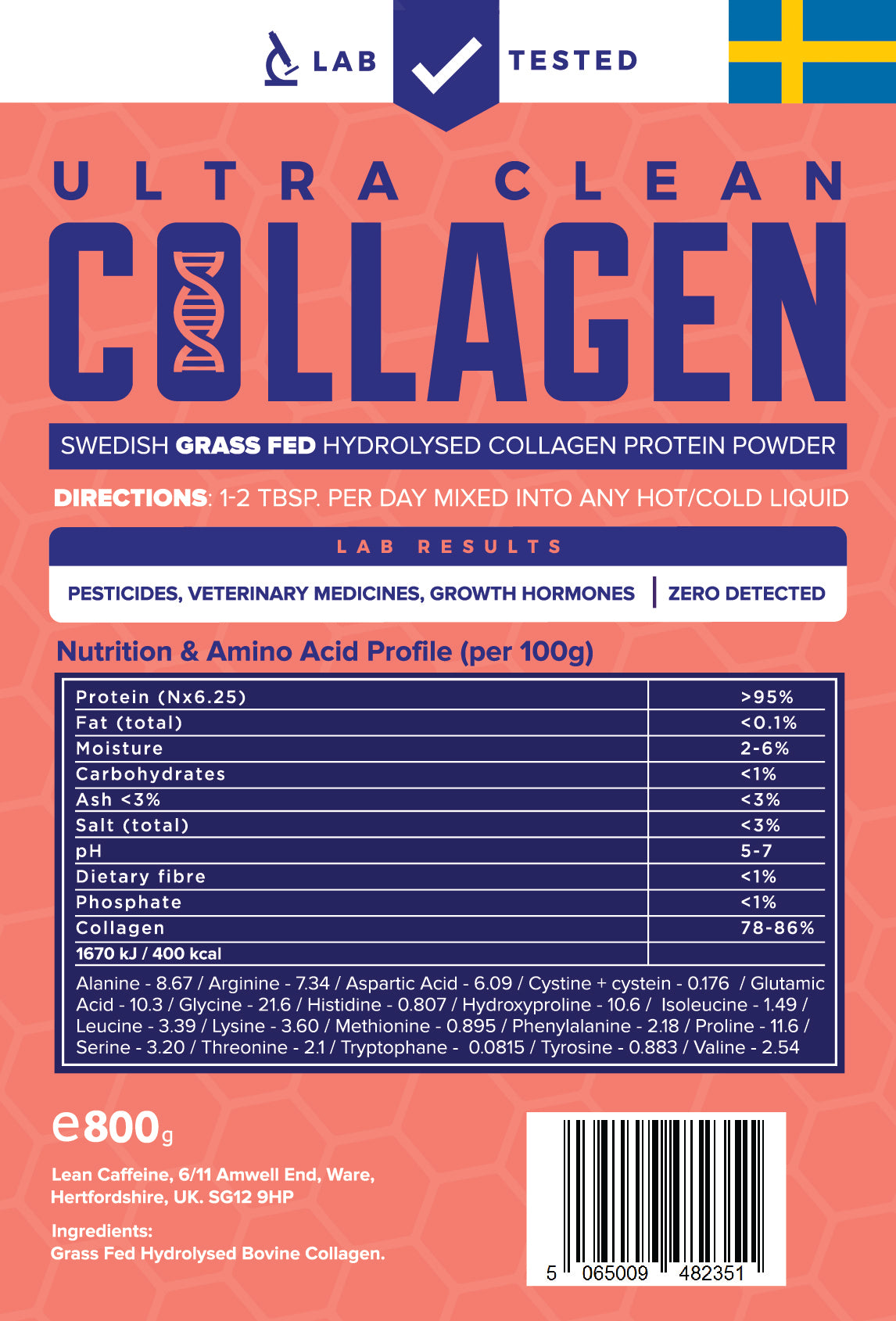 Clean & Pure Collagen Powder